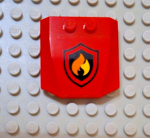 LEGO FEUERWEHR MOTORHAUBE 4x4 TRIPLE CURVE