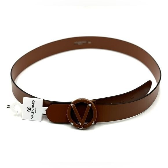 VALENTINO BY MARIO VALENTINO Giusy Logo Leather Belt | eBay display picture 1