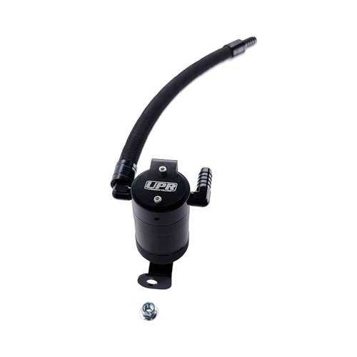 UPR Passenger Oil Catch Can Fits 05-10 HEMI 6.1L Free Continental Braided Hoses - Picture 2 of 3