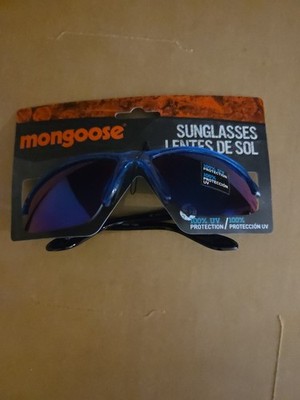 NEW Mongoose Boys Sunglasses Black Frames 100% UV Protection Kids Sport Shades