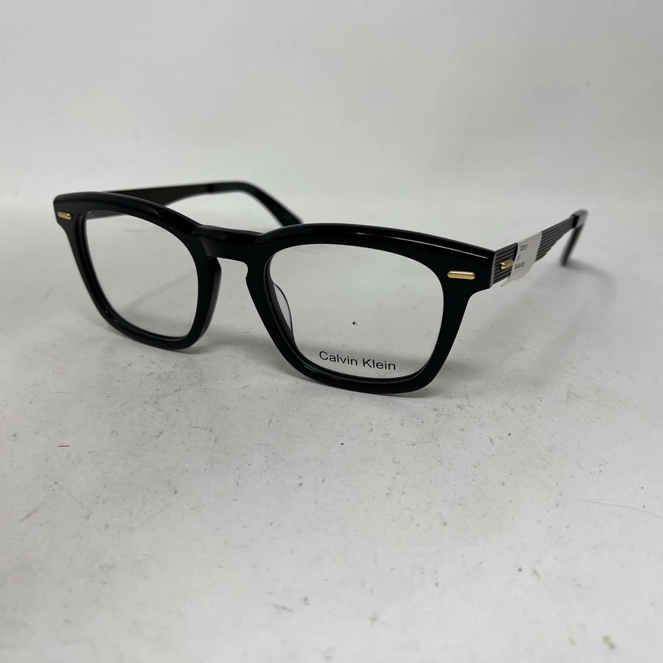 GAFAS CALVIN KLEIN CK21517 001 51-21-150 NEGRO MARRÓN JV23 Foto 3 de 4