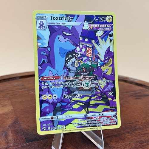 Toxtricity GG09/GG70 Crown Zenith Galarian Gallery Ultra Rare Pokemon