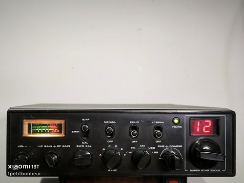 Radio CB President 3900 Chrome - 40 Canaux, Avec NOAA, Modèle BaoFeng UV-5R, Occasion Fonctionnelle