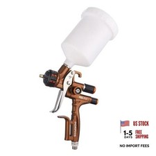Paint Spray Gun PRD-717 VS Type with Split Nozzle 1.3mm 1.3-Nozzle Basis Brown