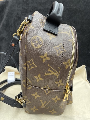 LOUIS VUITTON LV GHW Palm Springs Mini Backpack Monogram M44873 Brown - Picture 3 of 16