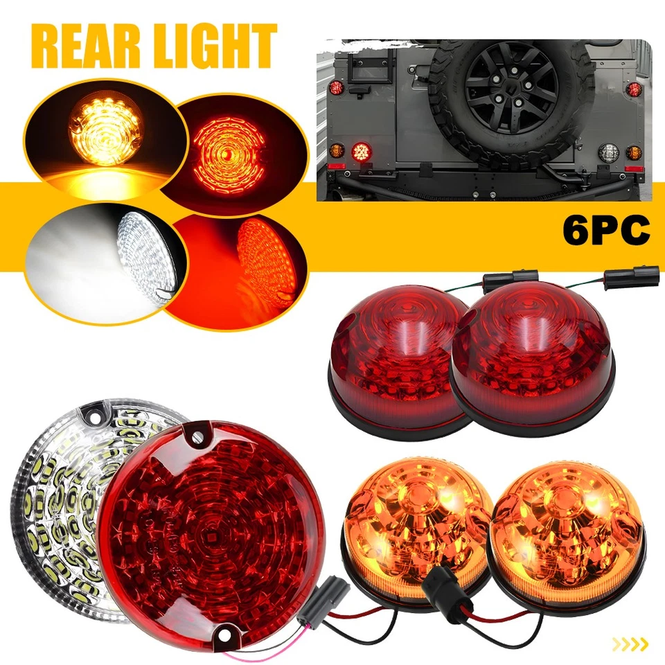 For Land Rover Defender TD4 Puma Rear LED Reverse Indicator Tail Light XBD500040 - Image 1 of 4