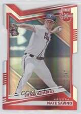 2022 Panini Elite Extra Edition Prime Numbers B Die-Cut 70/147 Nate Savino 09an