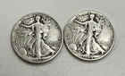 Junk Silver $1 Face Value 90% Silver Walking Liberty Half Dollars - Lot F