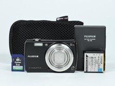 FUJIFILM FinePix F100fd Black Compact Digital Camera Tested Working Japan