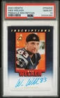 2023 Panini Zenith Football Wes Welker #PI-WEW PSA 10