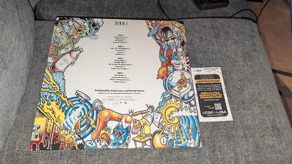 ERIC WILSON SIGNED SUBLIME 40OZ. TO FREEDOM VINYL RECORD ALBUM LP JSA COA - Image 2 of 2