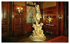 Postcard MONUMENT SCENE Rutland Vermont VT o/19 AS0345