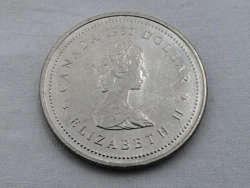 1982 Canada One Dollar Coin QB-1