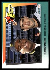 The Indispensables (Bobby Bonilla / Will Clark) 1992 Fleer #699 MLB READ