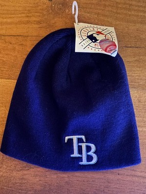 Tampa Bay Rays Cuffless Beanie Hat Cap NWT Free Shipping!