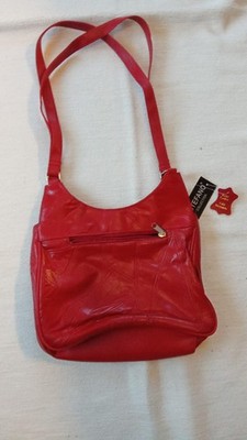 Neu !  Klassische Handtasche '' Stefano ''!Echt Leder  TOP