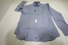 Johnnie-O Augustin SMS Button Down Mens Size Medium Light Gray New INV12987735