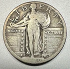 1920-D  STANDING LIBERTY QUARTER   NICE DETAIL  KEY DATE  #1718