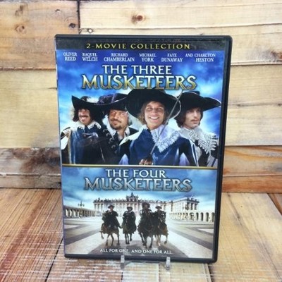 Three Musketeers & Four Musketeers DVD Used Double Feature Adventure