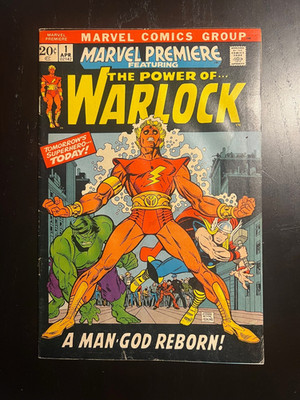 Marvel Premiere #1 - 1972 - 1st appearance of Adam Warlock - nice copy