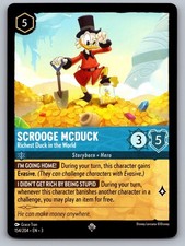 Scrooge McDuck - Richest Duck in the World 154/204 Into the Inklands Lorcana NM