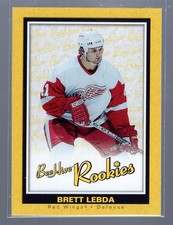 * 2005-06 Upper Deck Beehive #180 - BRETT LEBDA (Rookie Card). rookie card picture