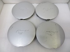 Ford Mustang 2001-2004 Silver Center Caps- Set 4 - 3375 - F4zc-1a096-cb Oem B