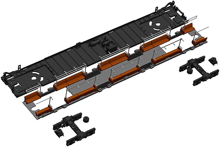 Комплект для бега PLUM 201-B с напольным оборудованием+ сиденье Saha201 Model kit Train PP116