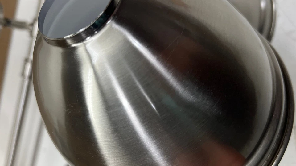 Luz de montaje semi empotrada Golden Lighting Duncan de 3 luces de peltre 3602-3SF PW-PW Foto 3 de 4