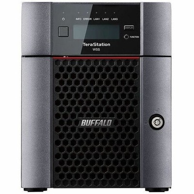 BUFFALO TeraStation WS5420DN 4-Bay Windows Server IoT 2025 Desktop NAS 32TB (4x8