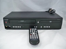 RESTORED Funai DV220FX4 VCR DVD Combo Player Remote *SEE VIDEO*