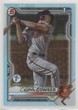 2021 Bowman Draft 1st Edition Sky Blue Foil Colton Cowser #BD-166 1k9t