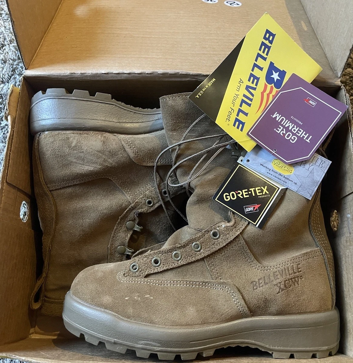 Belleville Suede Boots Brown for Men for Sale | Shop New  display picture 3