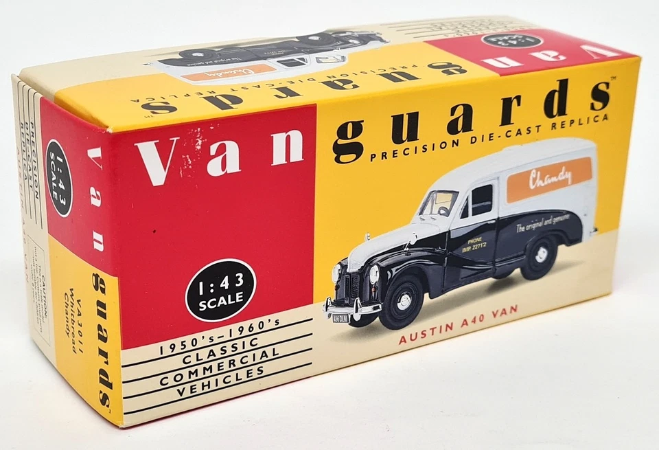 Vanguards 1/43 - Austin A40 Van Whitbred Chandy VA3011 Diecast Model Car - Image 2 of 4