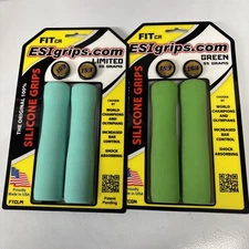 ESI Chunky Silicone 32mm Soft Bike Grips 130mm Lightweight 60g MTB  Choose Color