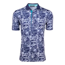 GREYSON PURA VIDA POLO MALTESE BLUE