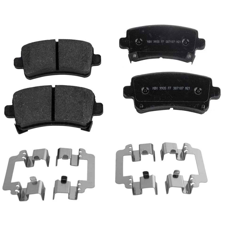 Rear Brake Disc Rotors and Pads Kit for Chevy Chevrolet Impala Cadillac XTS 9-5 - Image 3 of 4