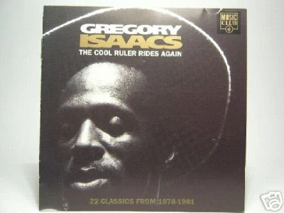 CD GREGORY ISAACS-THE COOL RULER RIDES AGAIN 1978-1981