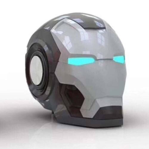 Iron-Man Bluetooth Speaker Marvel Avenger wireless eye with white light gold - Picture 2 of 7
