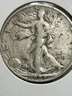 1929-d walking liberty half dollar- Fine