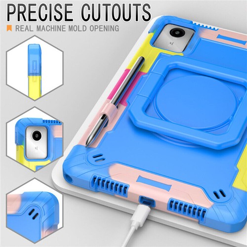For Lenovo Tab M11 11 inch Carrying Case Heavy Duty Shockproof Strap Stand Cover - Picture 59 of 62