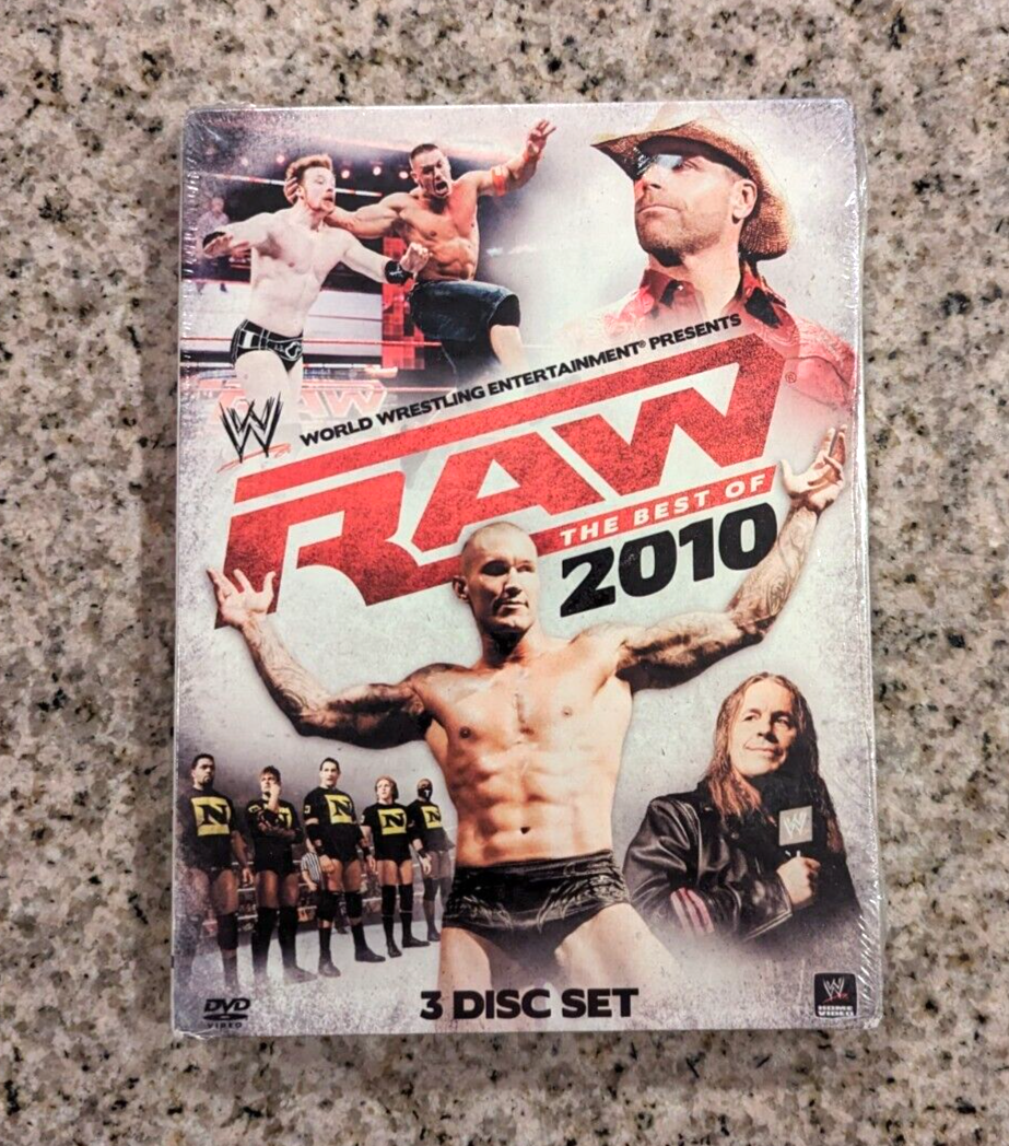 WWE: Raw - The Best of 2010 (DVD, 2011, 3-Disc Set) for sale
