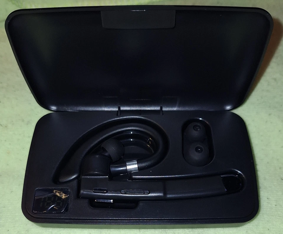 Hsility 5.1 Bluetooth Micrófono Inalámbrico YYK-520 Cancelación de Ruido Auriculares Auricular-Nuevo Foto 2 de 4