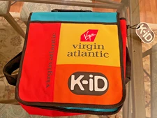 AIRLINES Virgin Atlantic Kids's Club SWAG Backpack & Merch.