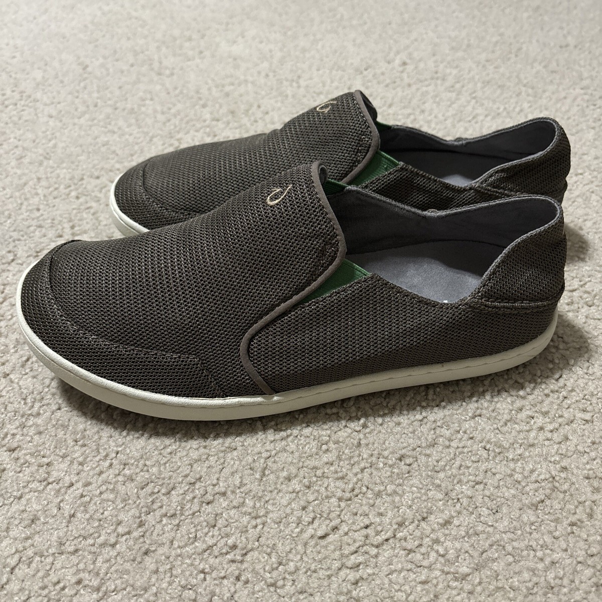 Olukai Nohea Mesh 10188-13AP Mustang Lime Peel Casual Slip On Men\'s 9 US/42 EU Olukai Nohea Mesh 10188-13AP Men main image 2