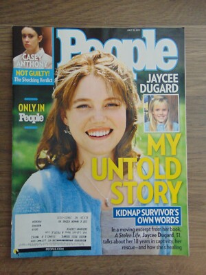 People Magazine Jaycee Dugard Kate Middleton Casey Anthony Angie Harmon 2011