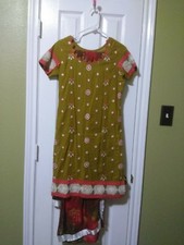 Two pieces Desi Partywear Women's Clothes Pakistani dresses