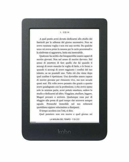 Tablet ed eBook reader neri Kobo