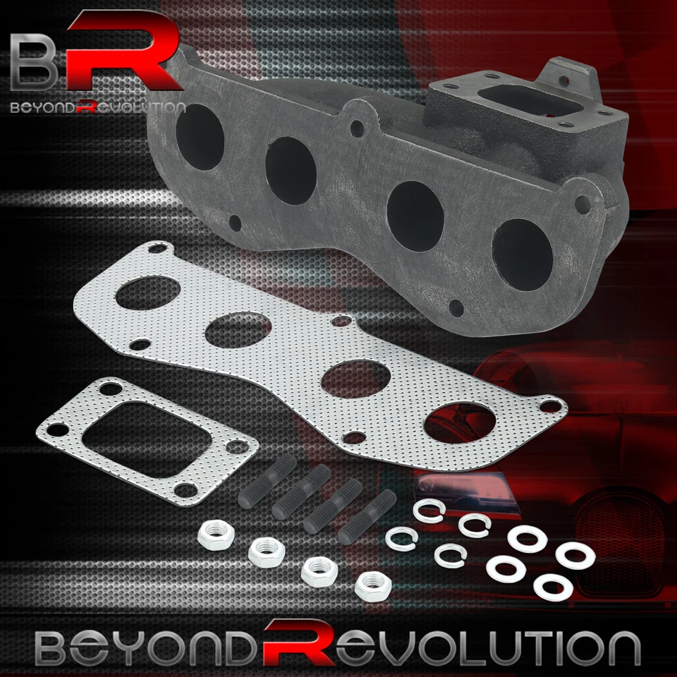For Scion tC xB / Camry 2.4 2AZ-FE T3/T4 Flange Turbo Manifold Cast Iron Exhaust - Image 4 of 4
