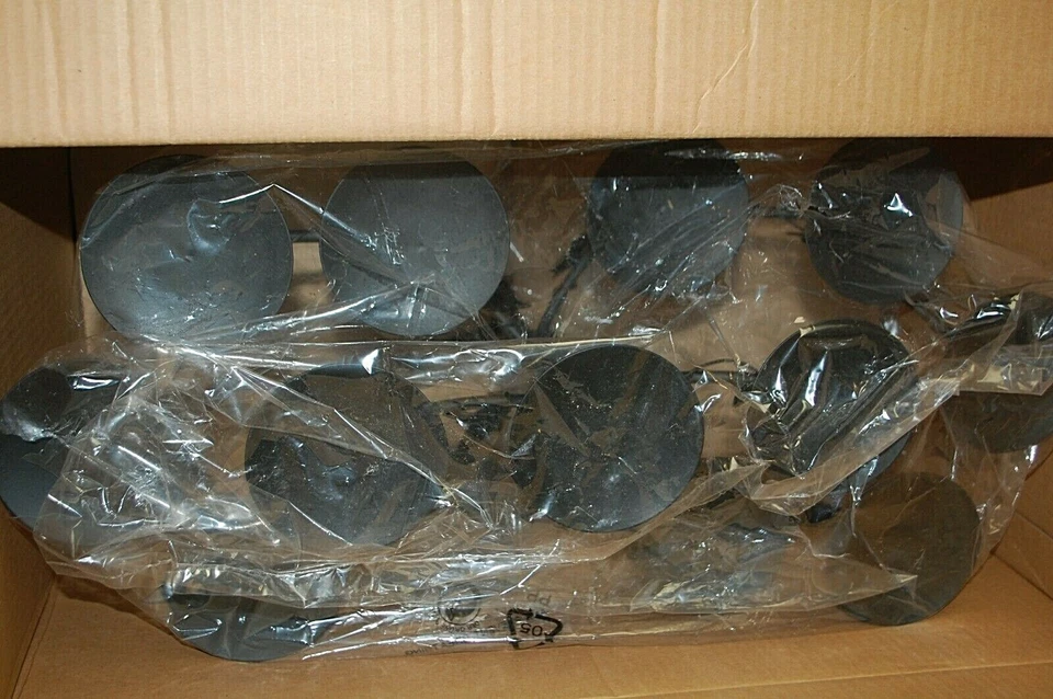 Candelabro Chimenea Firelabra para 13 Velas Pilares Negro Raro Nuevo M4889 Foto 2 de 4